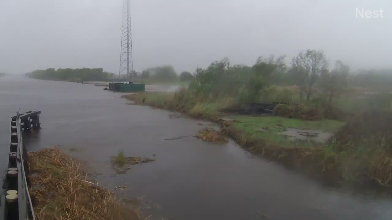 Hurricanetrack.com Pecan Island Cam Delta (2020)