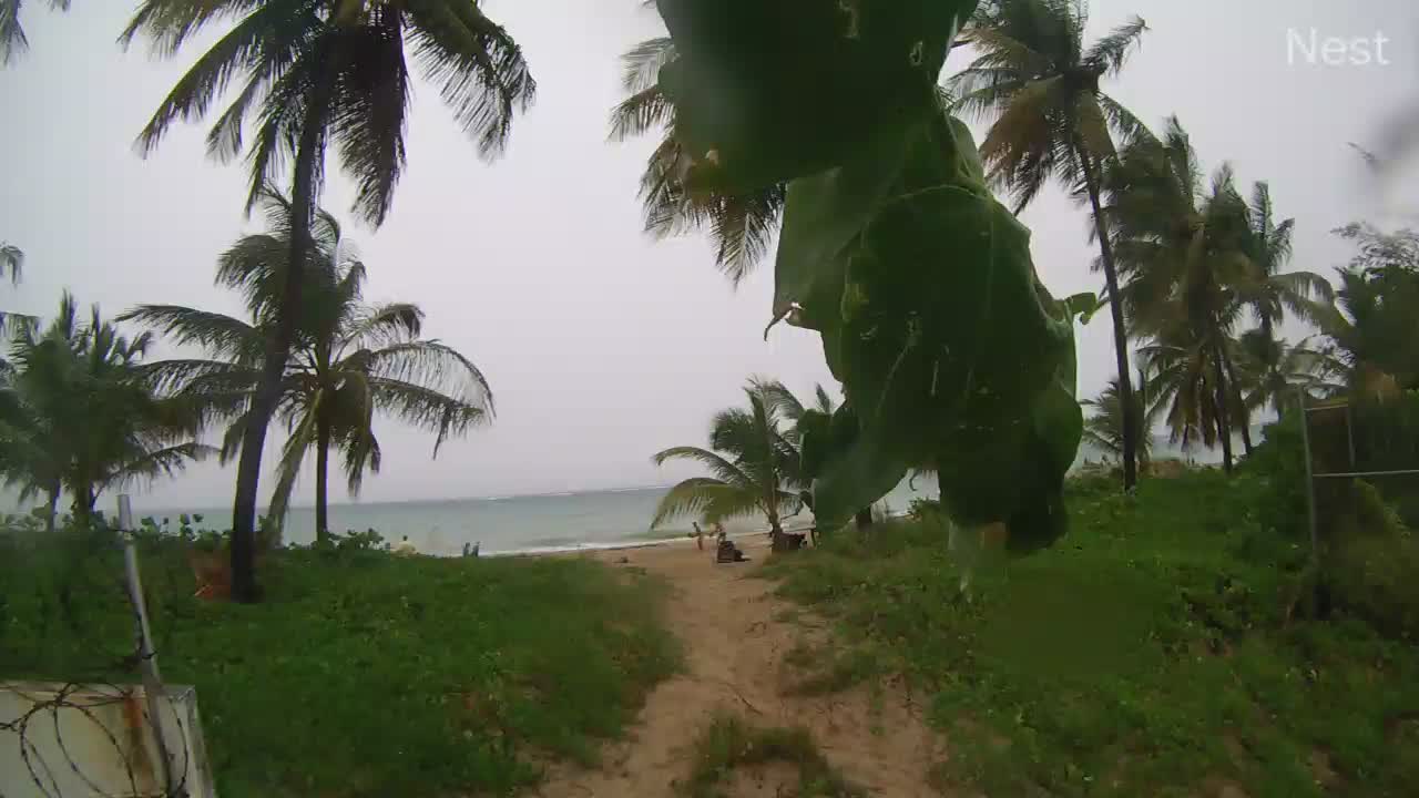 San Juan, PR Hurricane Track Cam 6 Recording Laura (2020)