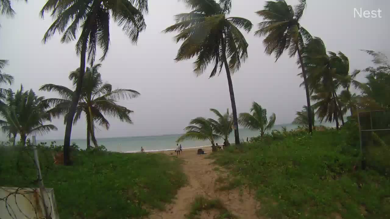 San Juan, PR Hurricane Track Cam 6 Recording Laura (2020)