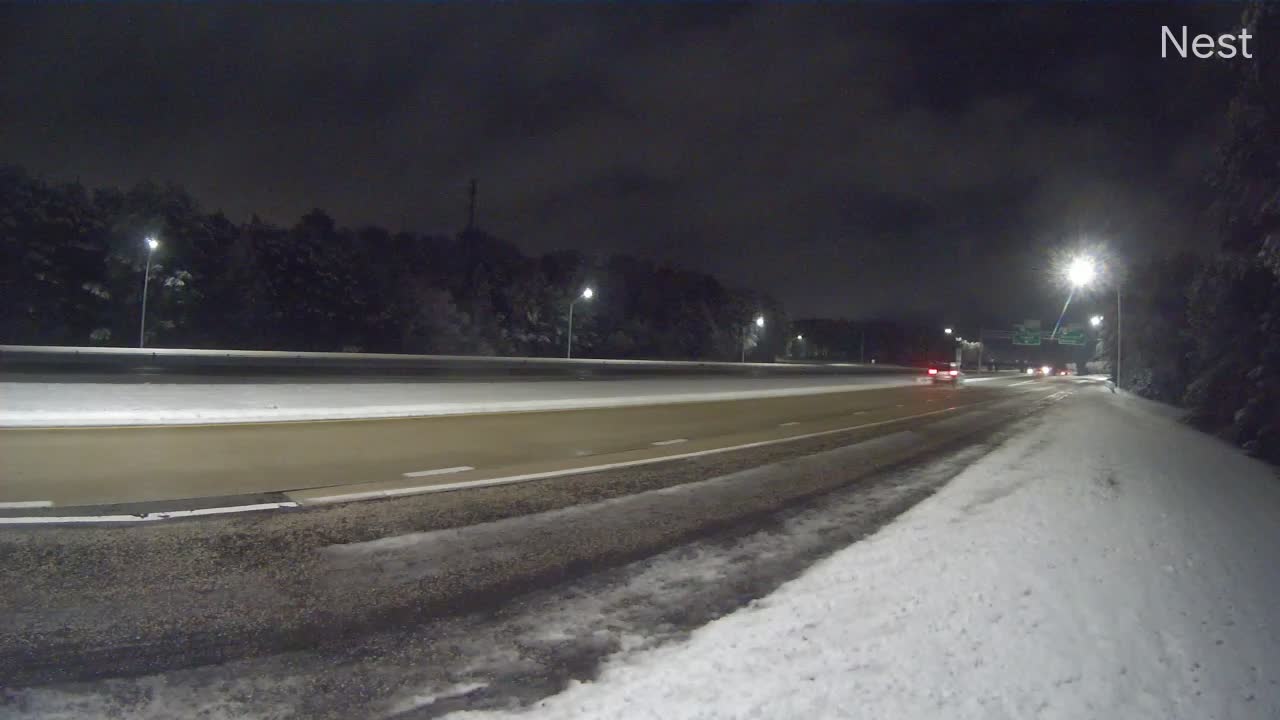 Rocky Mount, NC Hurricane Track Cam 8 Recording Feb 2020 Winter Storm (2020)