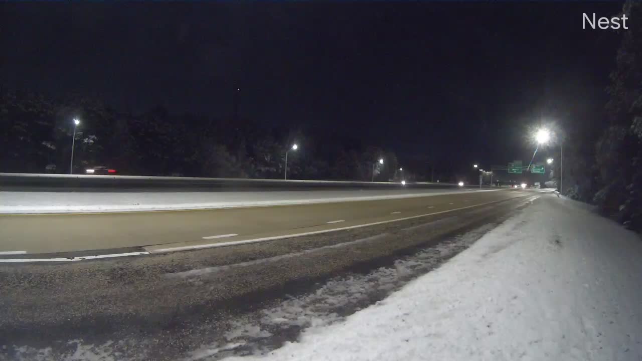 Rocky Mount, NC Hurricane Track Cam 8 Recording Feb 2020 Winter Storm (2020)