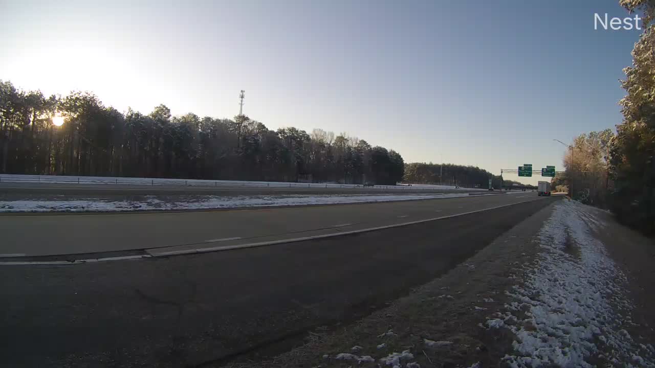 Rocky Mount, NC Hurricane Track Cam 8 Recording Feb 2020 Winter Storm (2020)