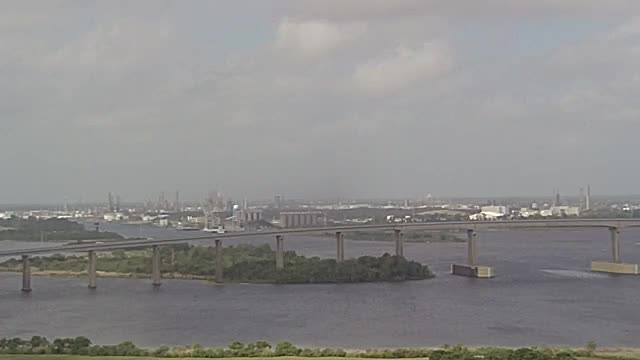 Lake Charles Bridge Camera Recording Laura (2020)