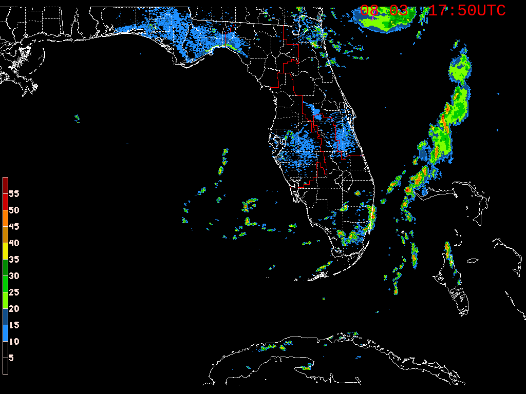 Florida Radar Recording From SFWMD for Isaias Approach (2020)