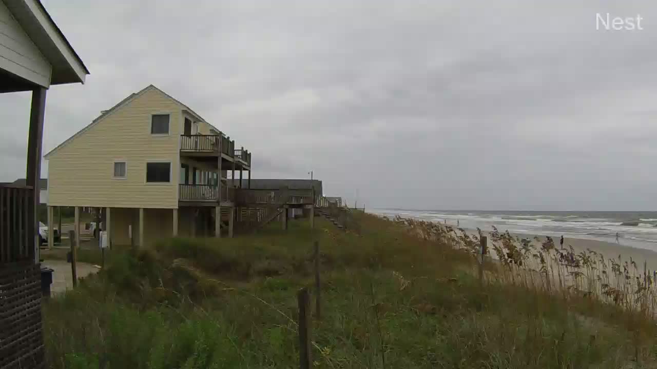 West Oak Isle, NC Hurricane Track Cam 3 Recording Isaias (2020)