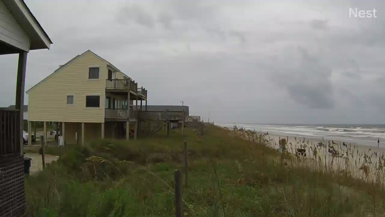 West Oak Isle, NC Hurricane Track Cam 3 Recording Isaias (2020)