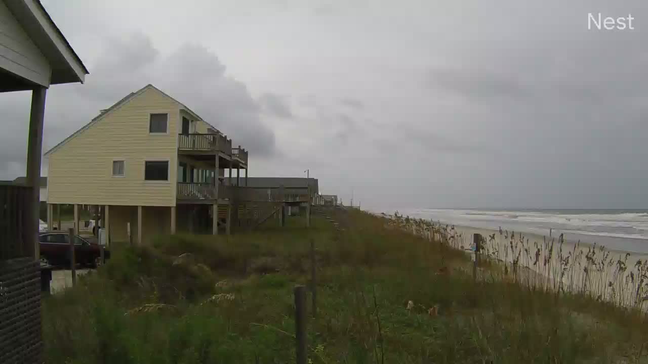 West Oak Isle, NC Hurricane Track Cam 3 Recording Isaias (2020)