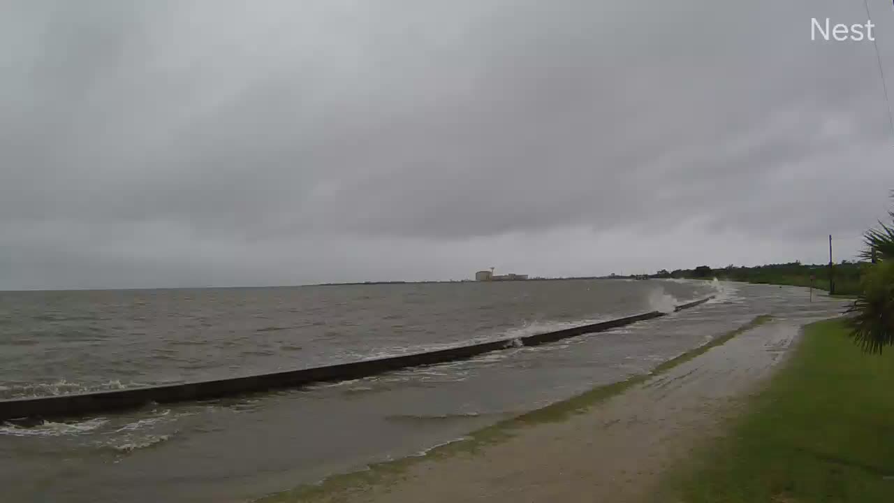 Waveland, MS Hurricane Track Cam 3 Recording Cirstobal (2020)