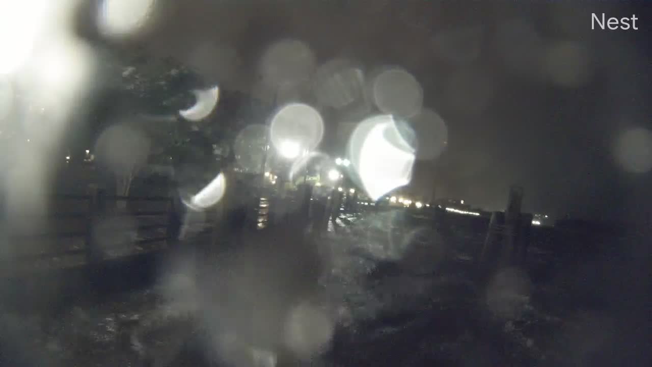 Downtown Wilmington, NC Hurricane Track Cam 5 Recording Isaias (2020)