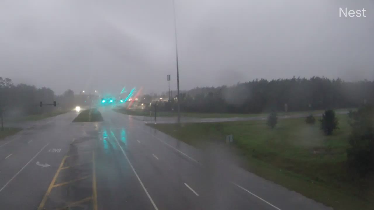 I10 at MS-603 Bay St. Louis, MS Zeta (2020)
