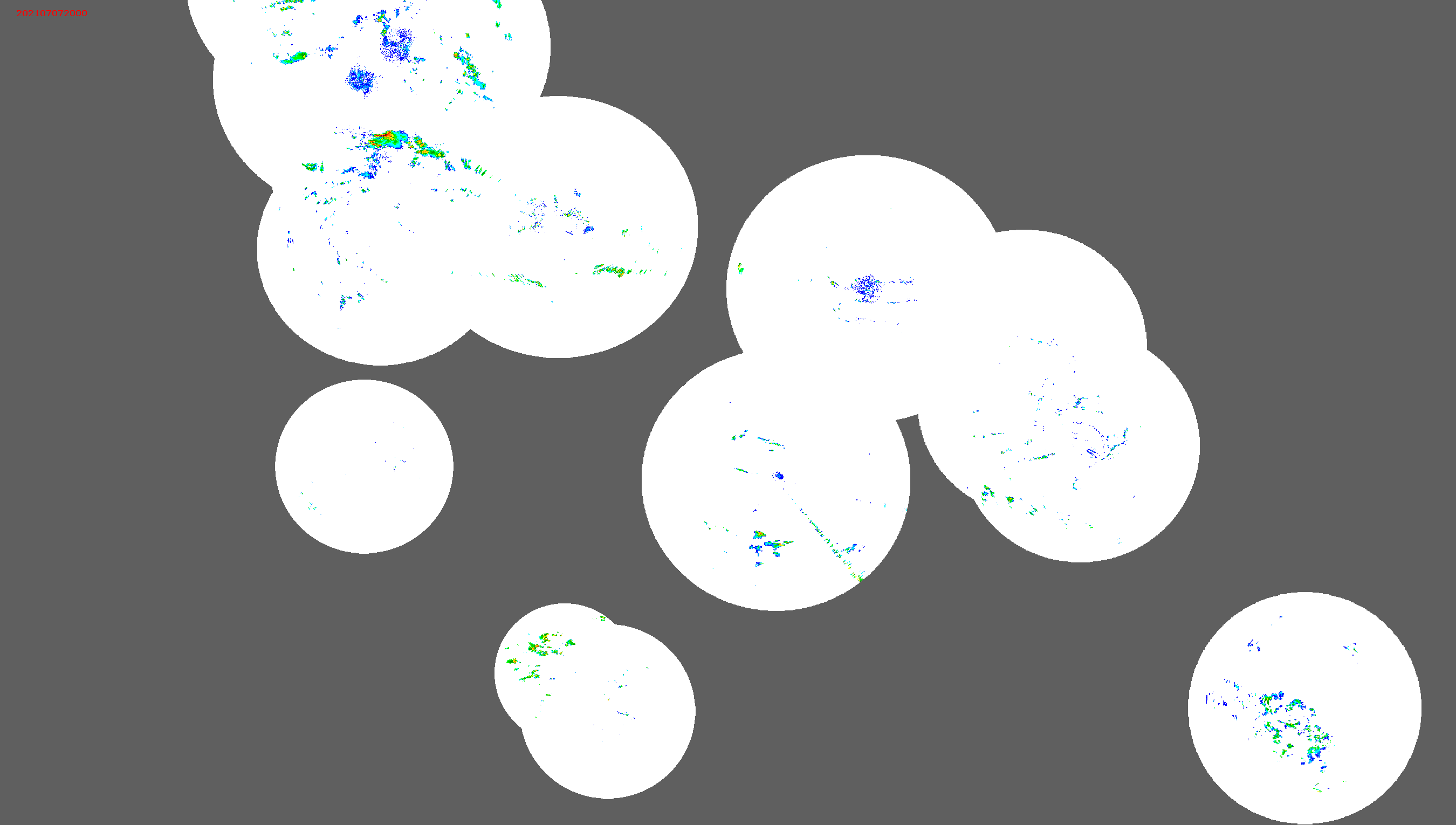 Barbados Weather Caribbean Radar Mosaic Animation for Invest 95L (Elsa 2021)