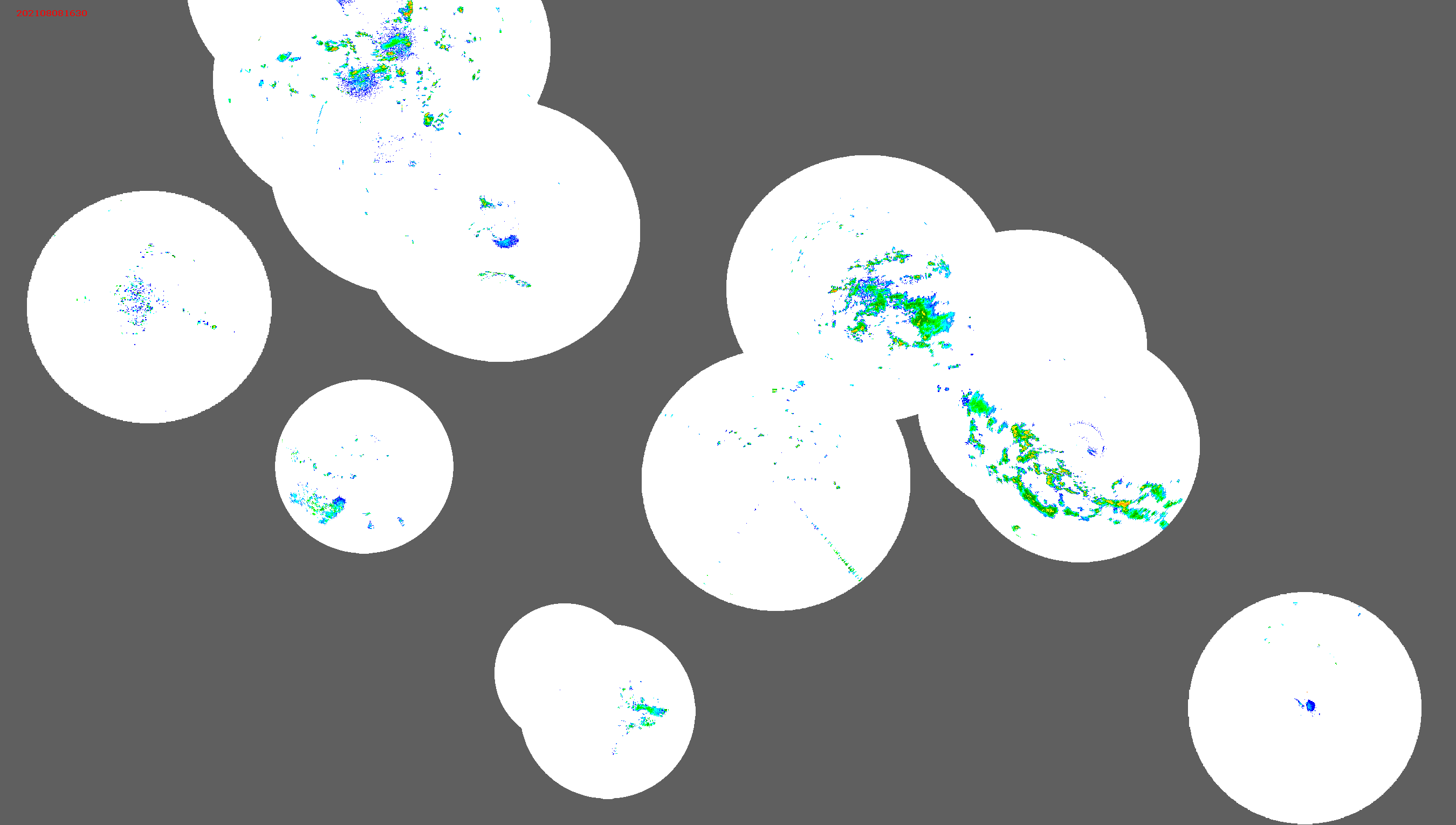 Barbados Weather Caribbean Radar Mosaic Animation for Fred (2021)