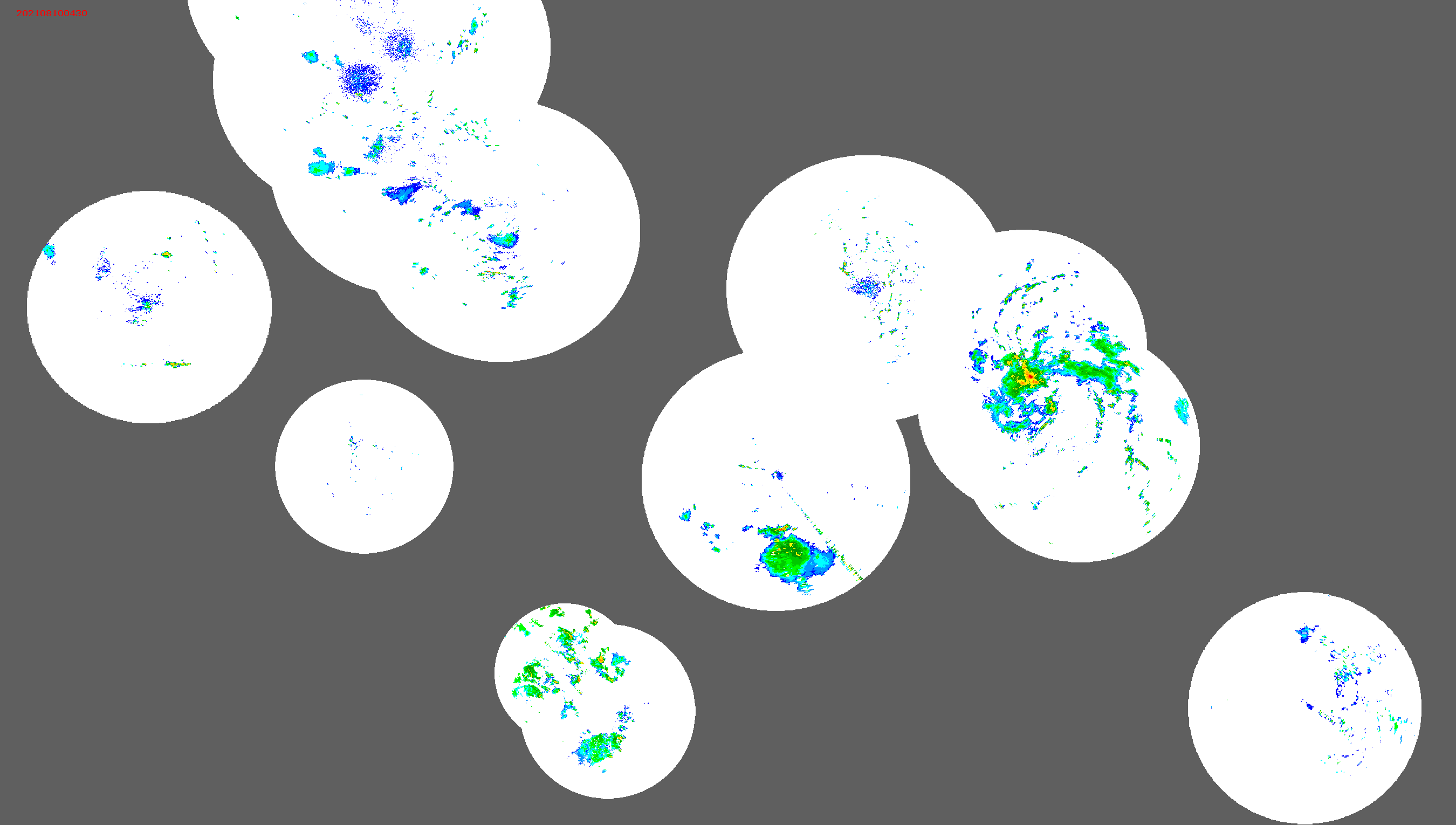 Barbados Weather Caribbean Radar Mosaic Animation for Fred (2021)