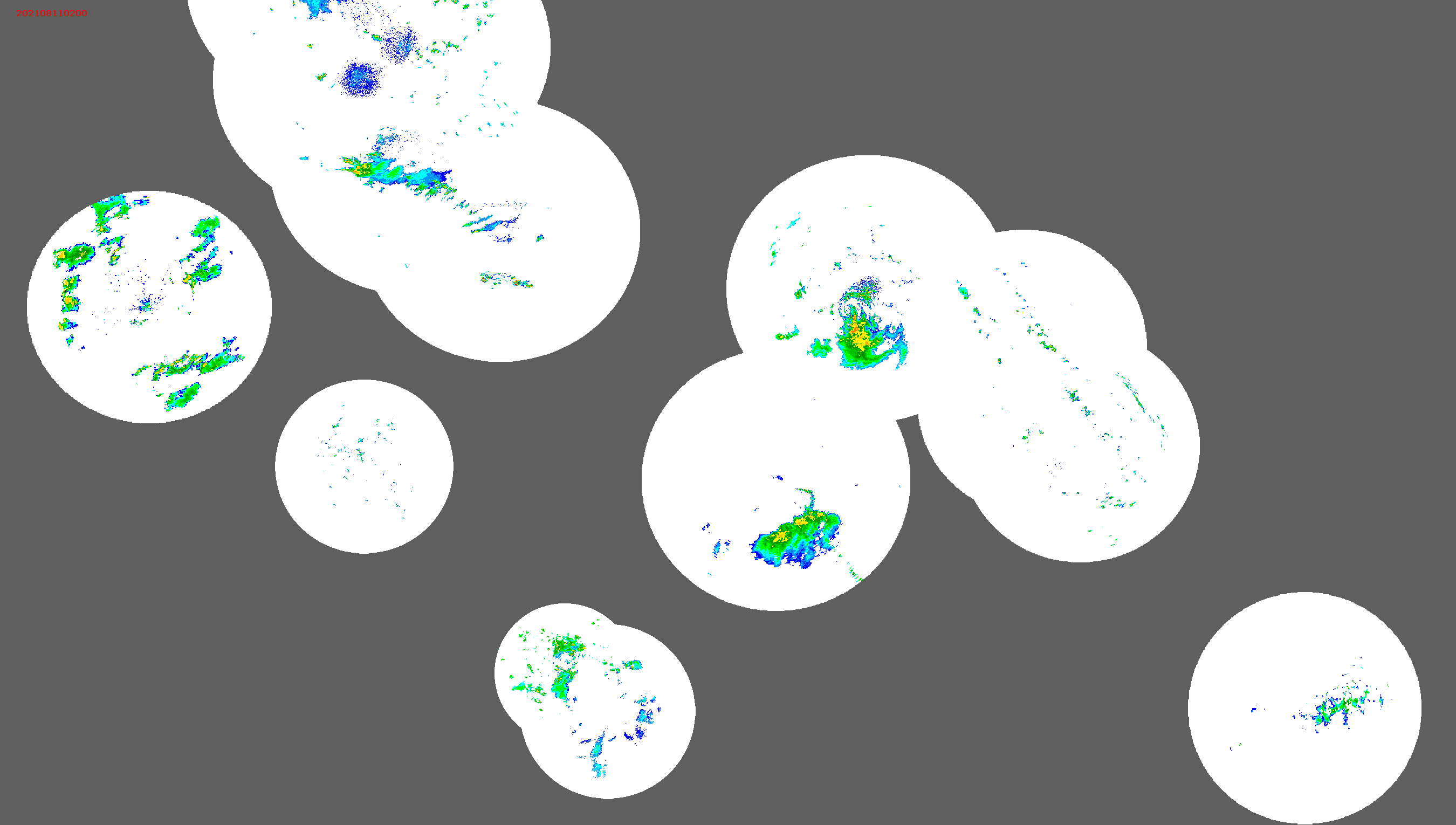 Barbados Weather Caribbean Radar Mosaic Animation for Fred (2021)