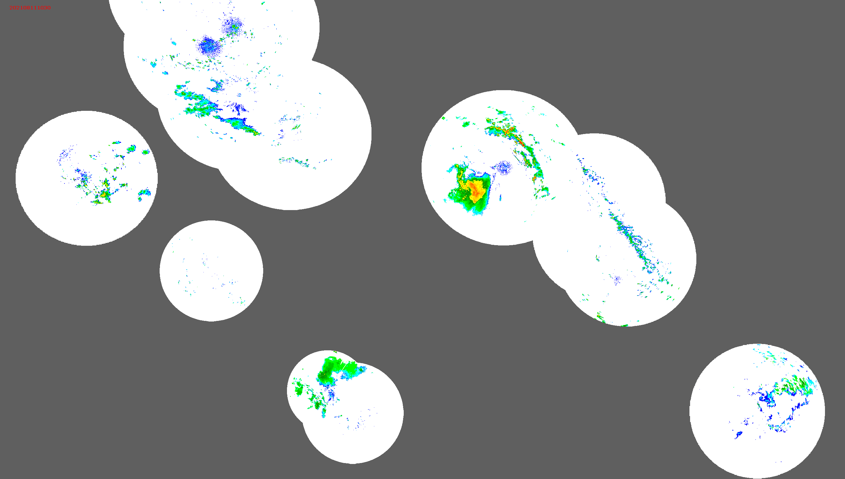 Barbados Weather Caribbean Radar Mosaic Animation for Fred (2021)