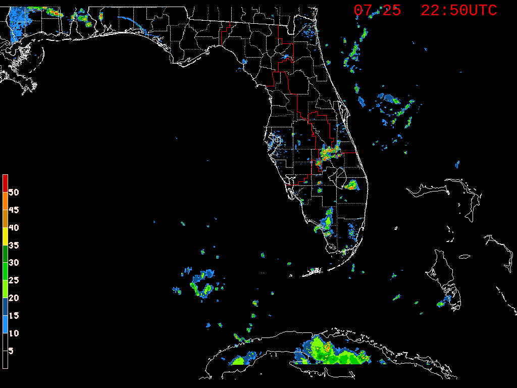 Florida Radar Recording From SFWMD for 90L(July 2021)