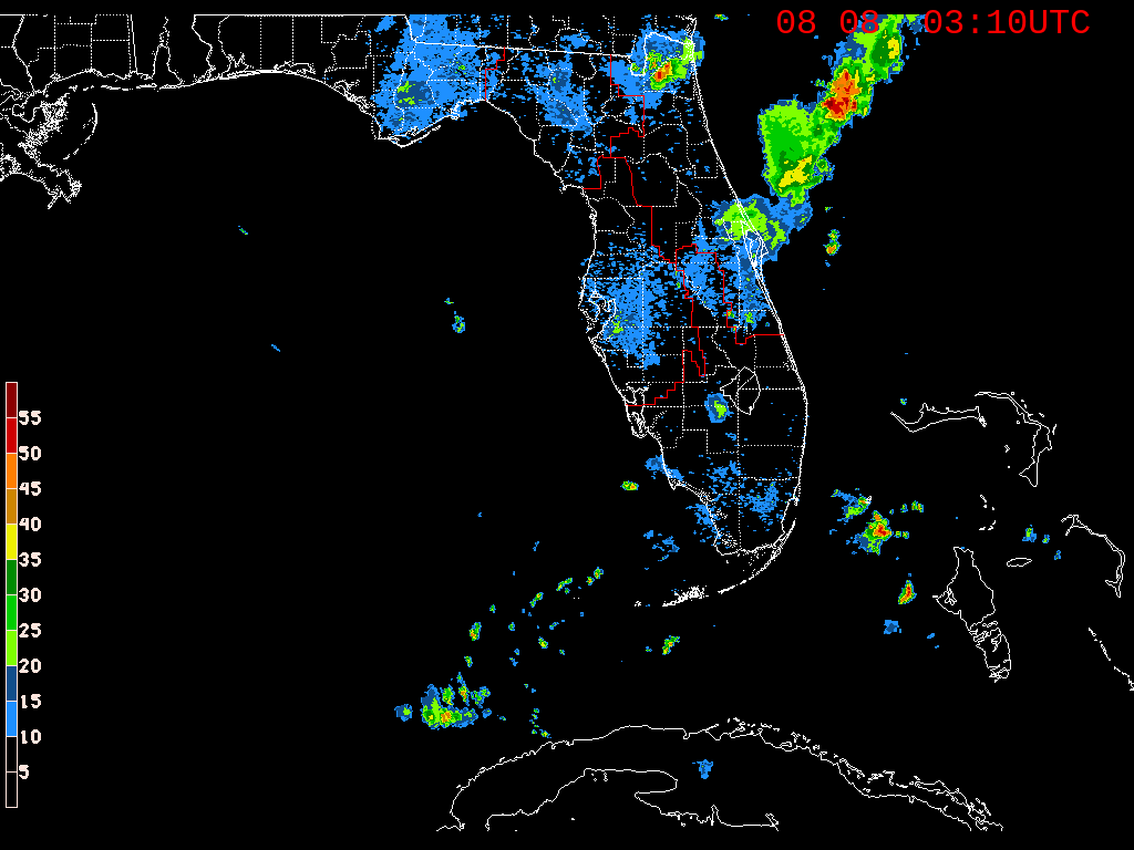 Florida Radar Recording From SFWMD for 90L(July 2021)
