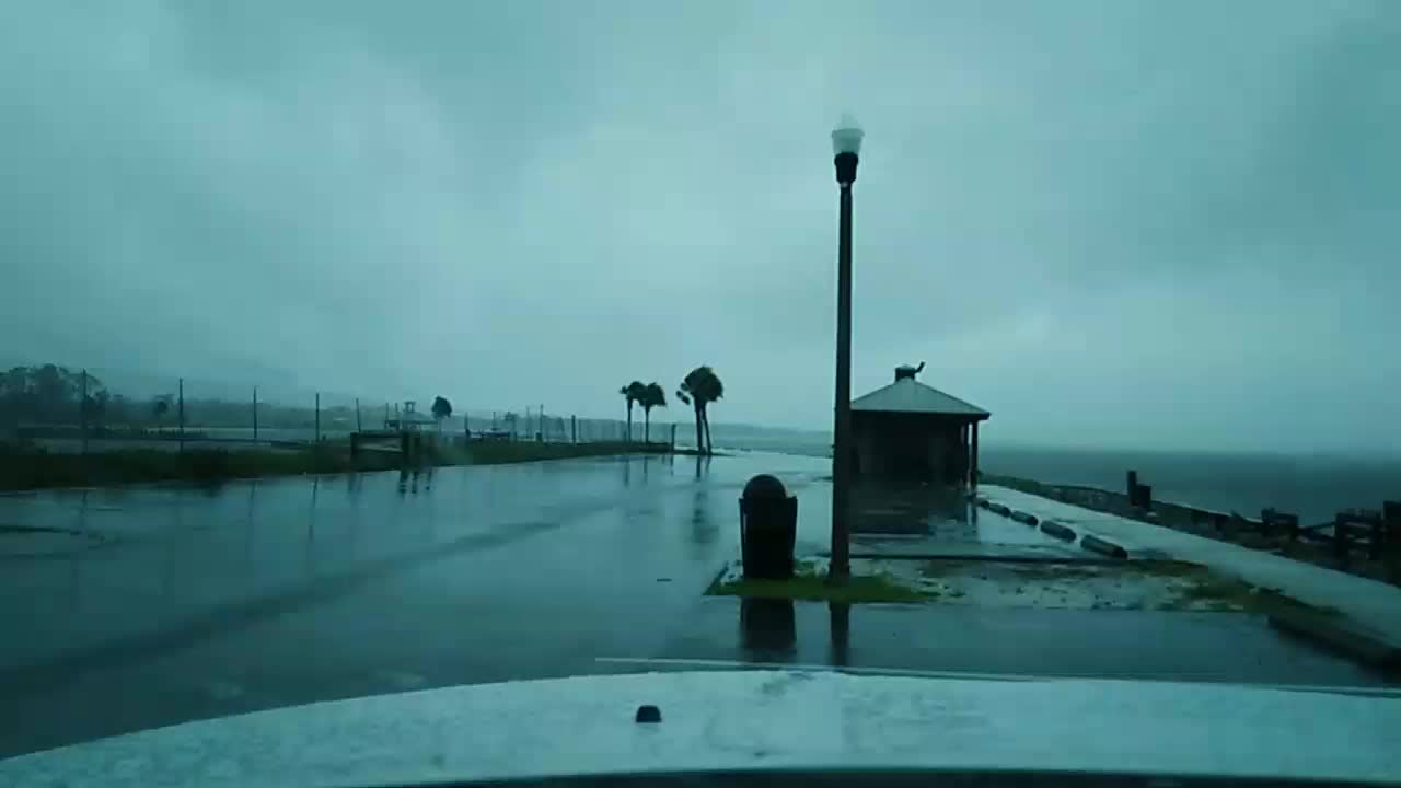 Hurricanetrack.com Mark Sudduth Vehicle Cam Fred (2021)