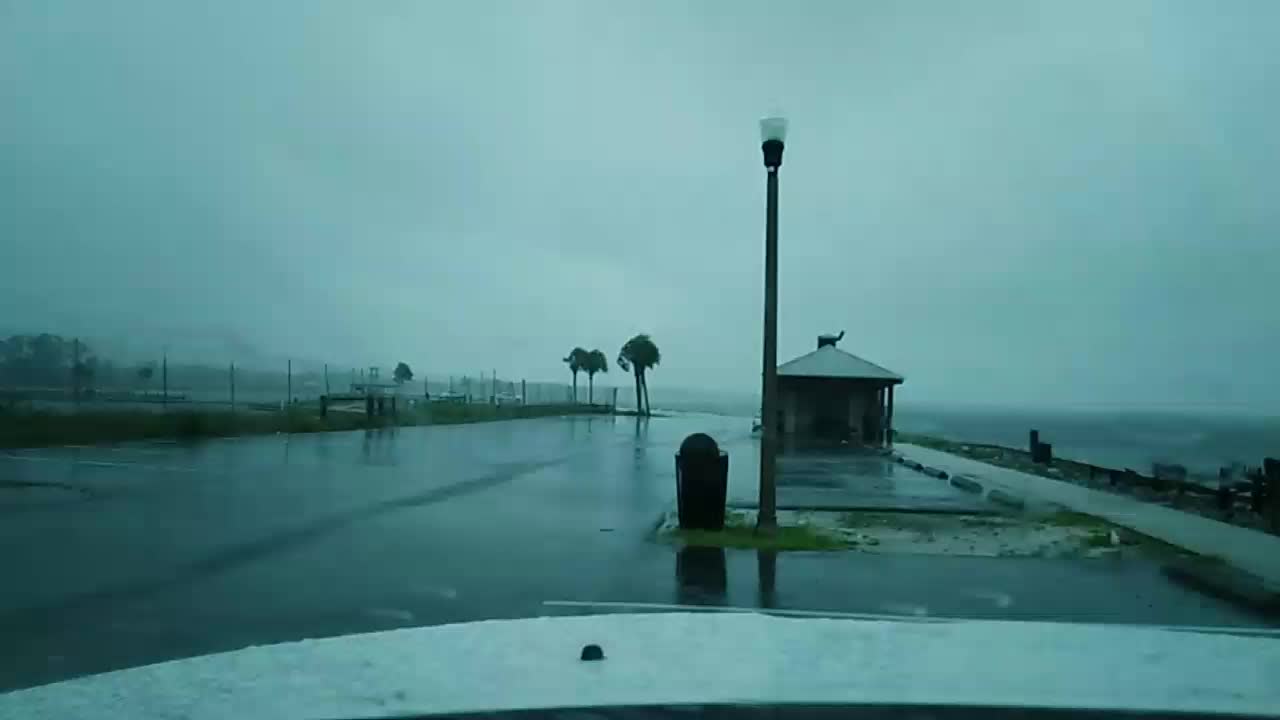 Hurricanetrack.com Mark Sudduth Vehicle Cam Fred (2021)