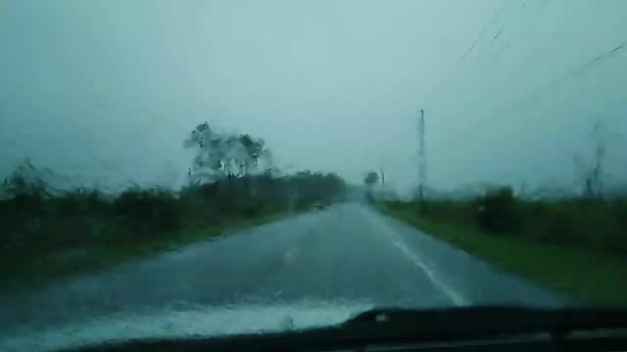 Hurricanetrack.com Mark Sudduth Vehicle Cam Fred (2021)