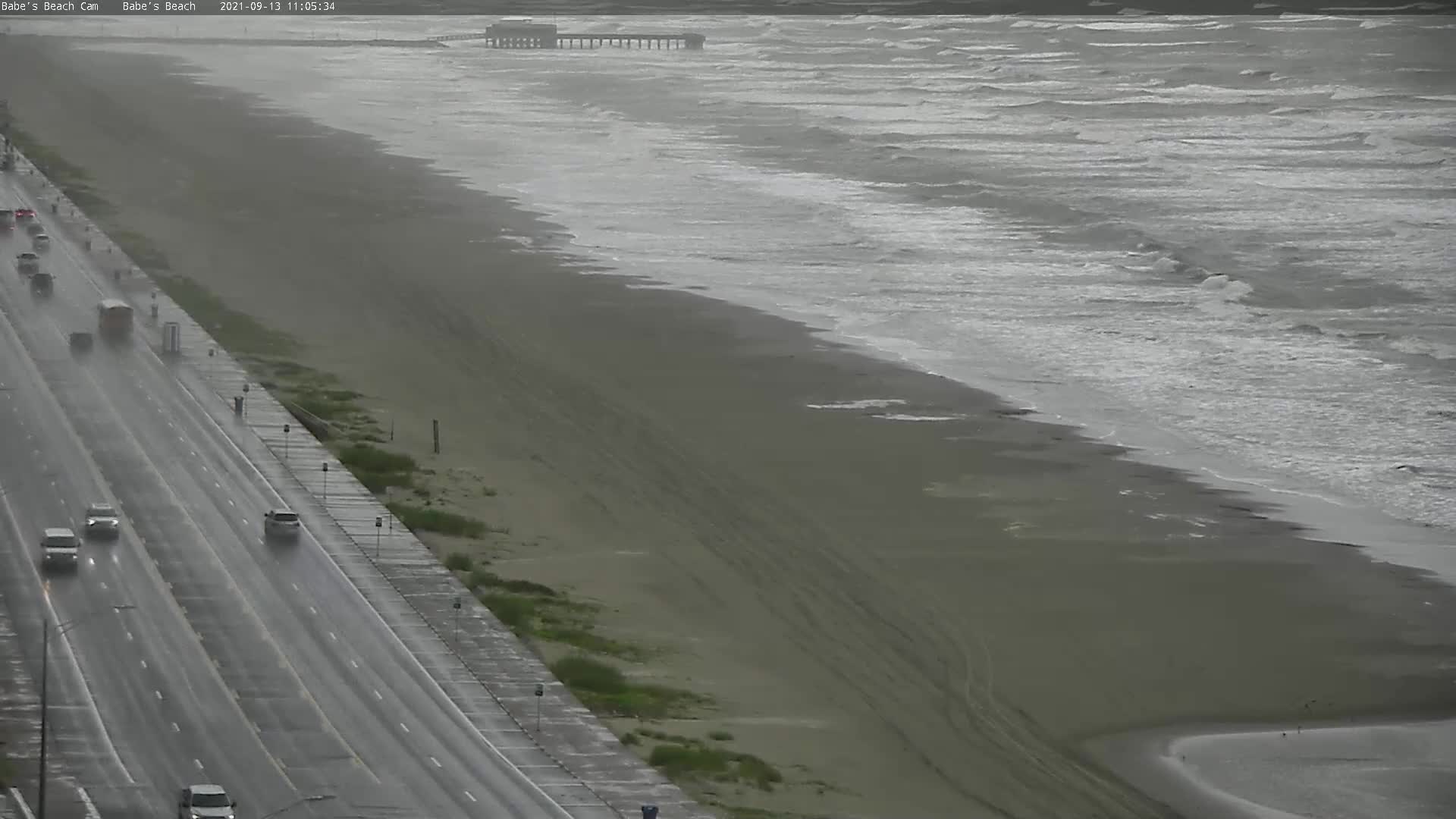 Galveston Beach Cam - Nicholas (2021)