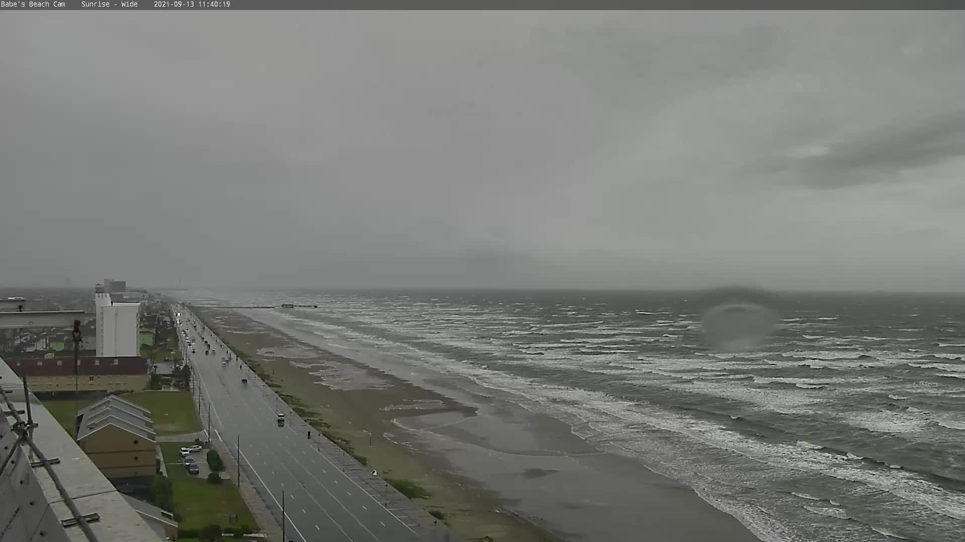 Galveston Beach Cam - Nicholas (2021)