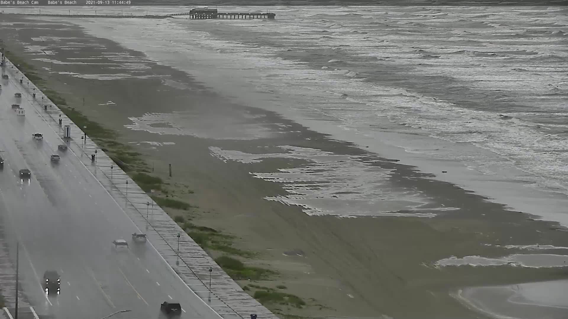 Galveston Beach Cam - Nicholas (2021)