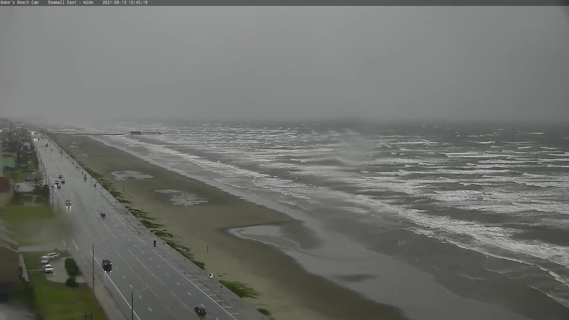 Galveston Beach Cam - Nicholas (2021)