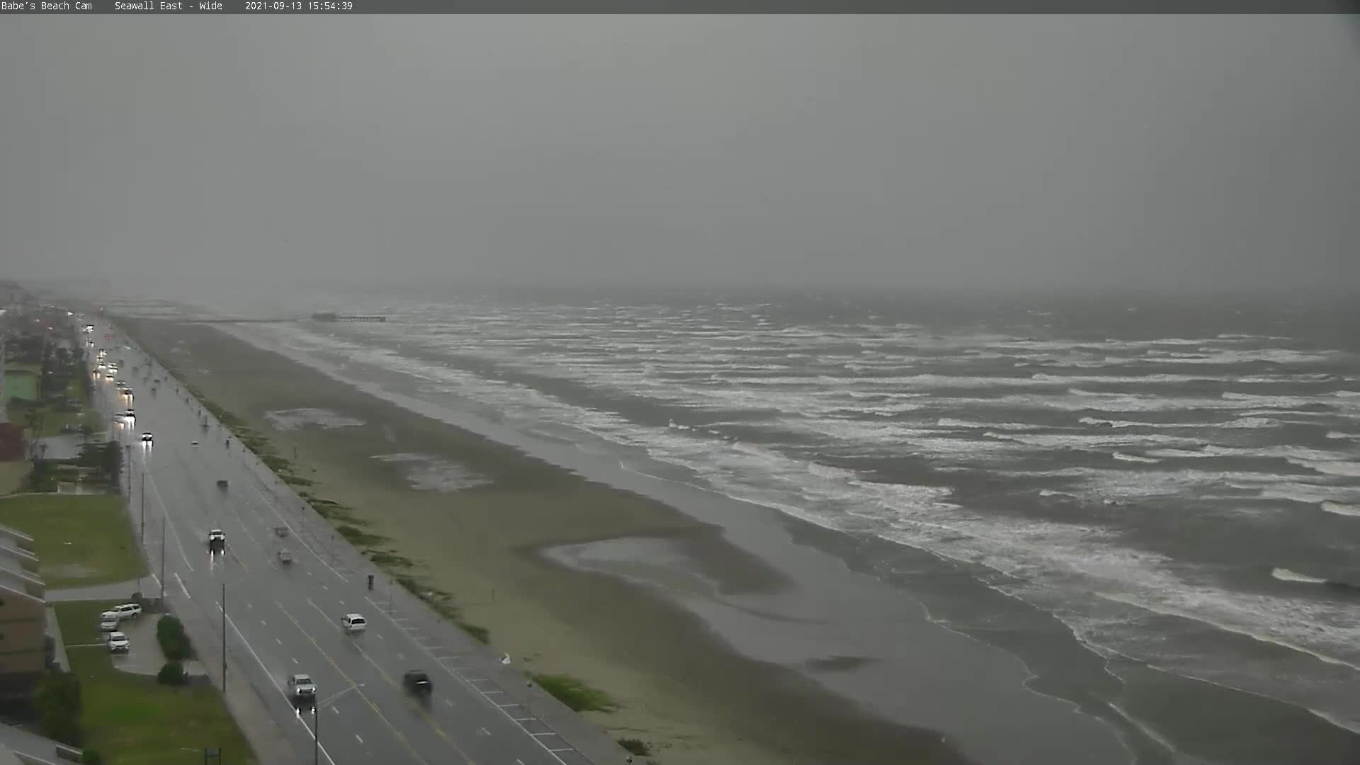Galveston Beach Cam - Nicholas (2021)