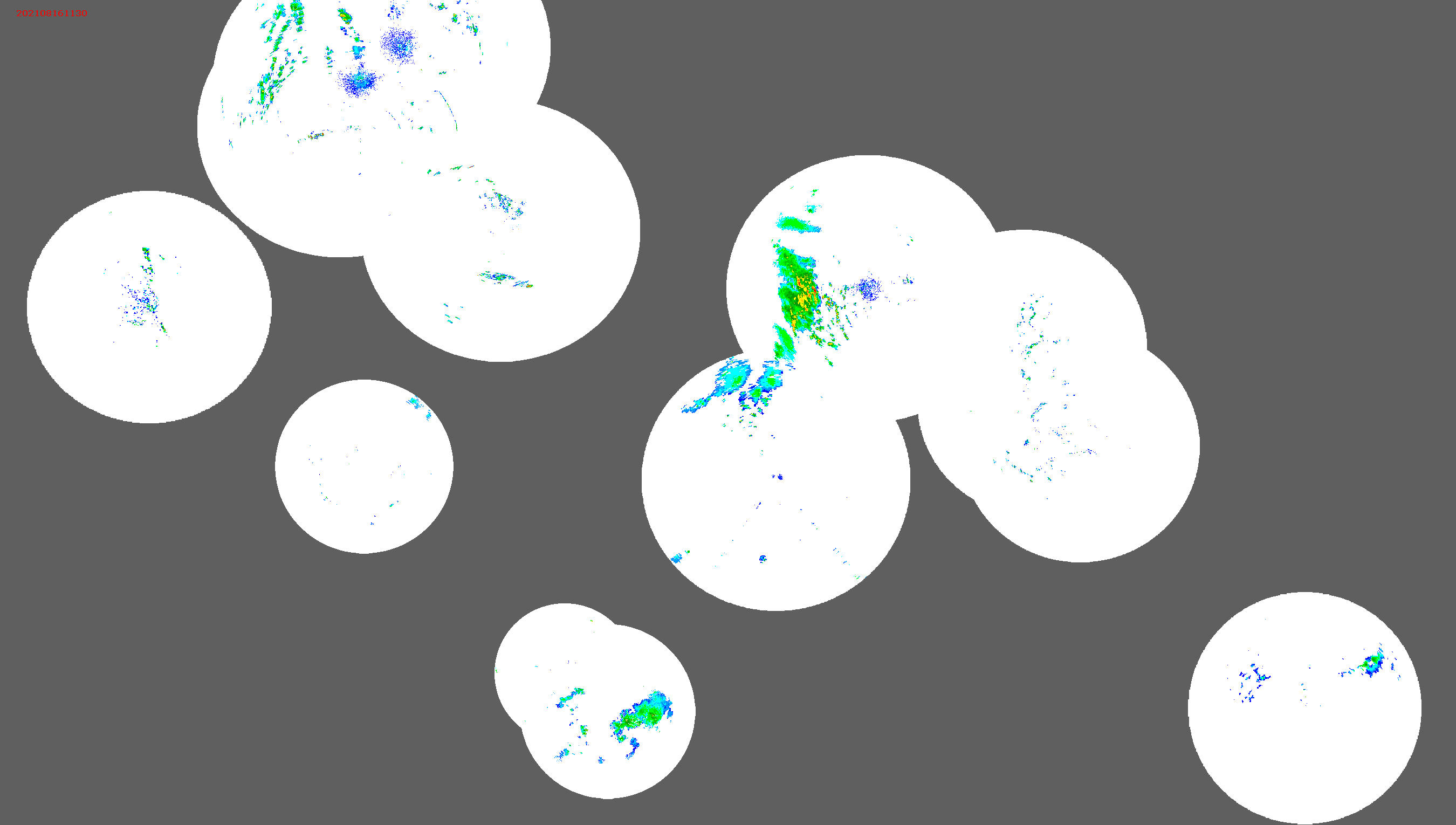 Barbados Weather Caribbean Radar Mosaic Animation for Grace (2021)