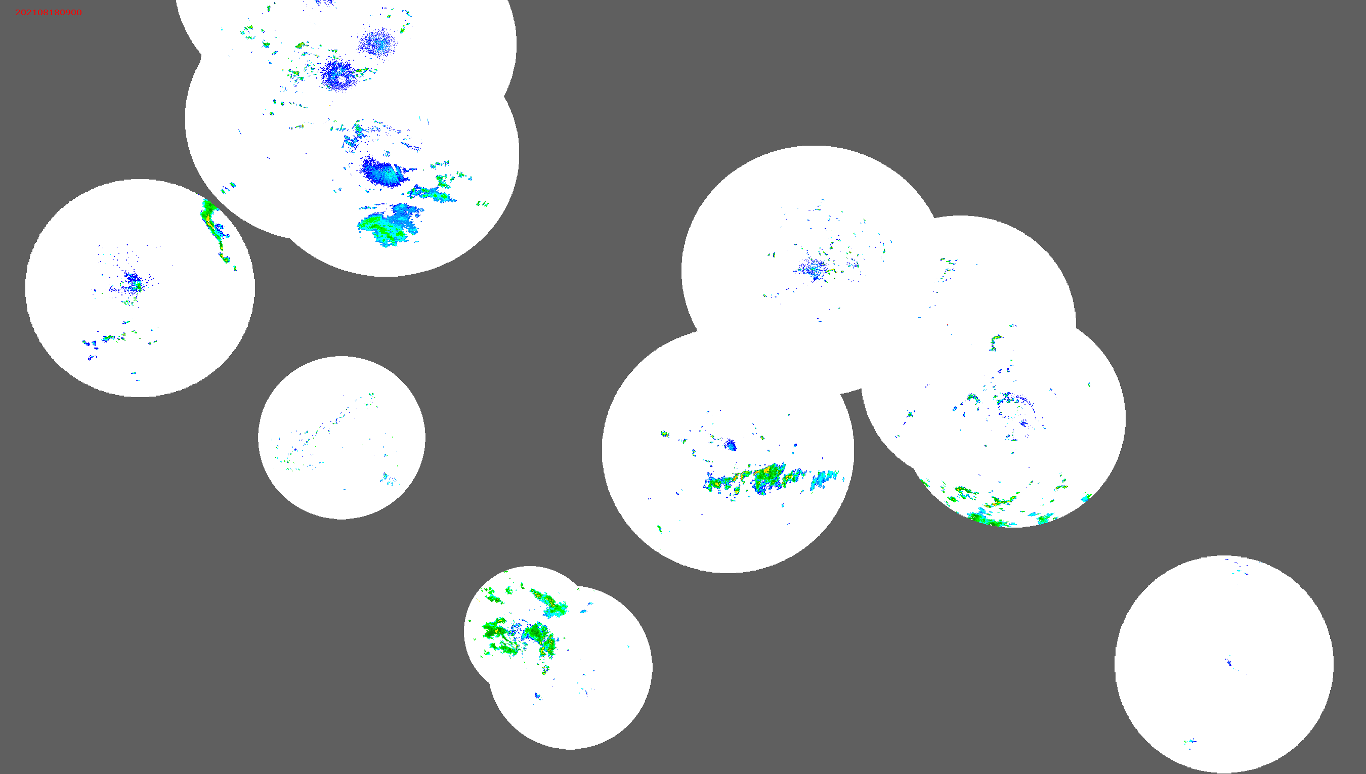Barbados Weather Caribbean Radar Mosaic Animation for Grace (2021)