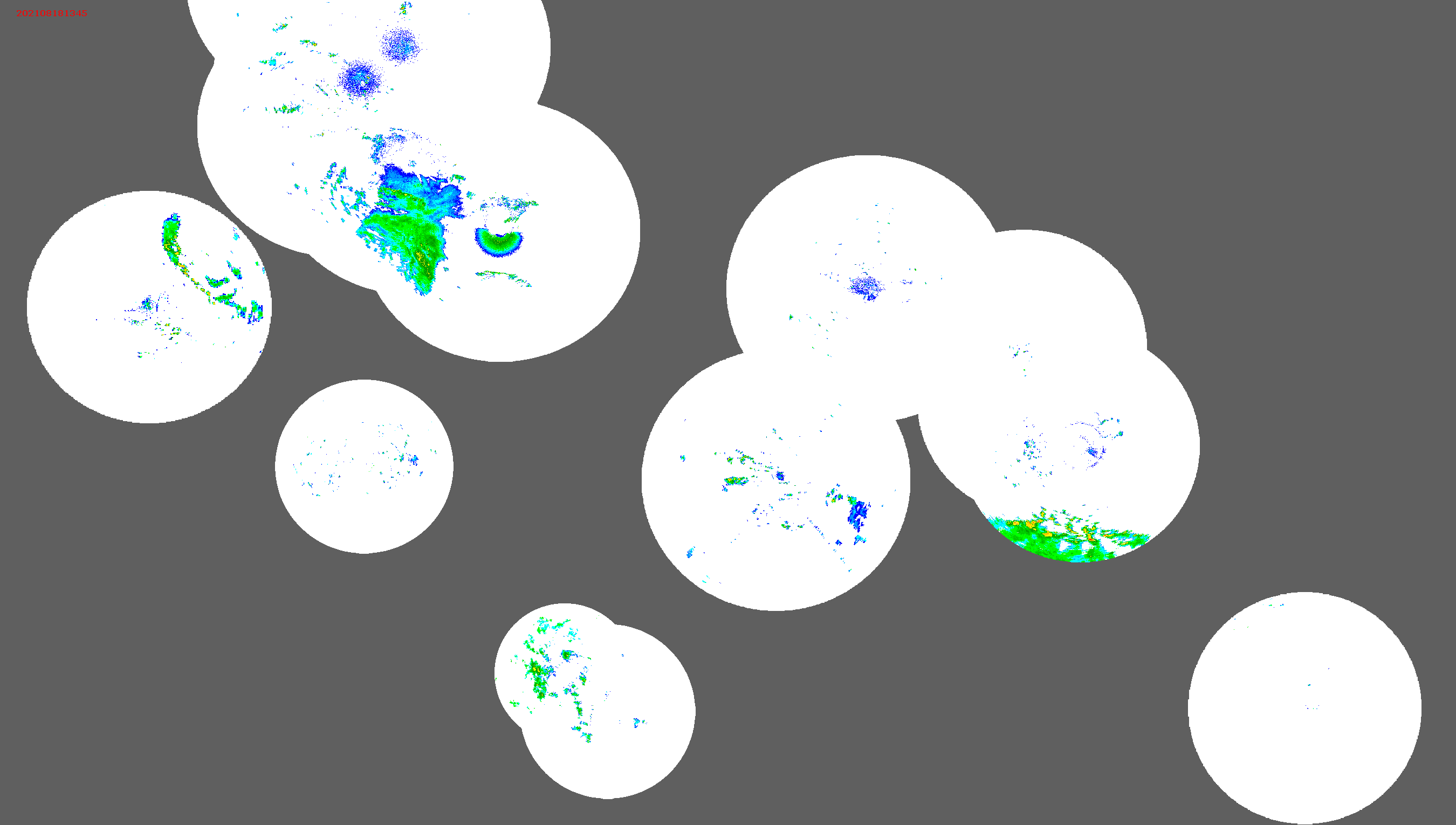 Barbados Weather Caribbean Radar Mosaic Animation for Grace (2021)