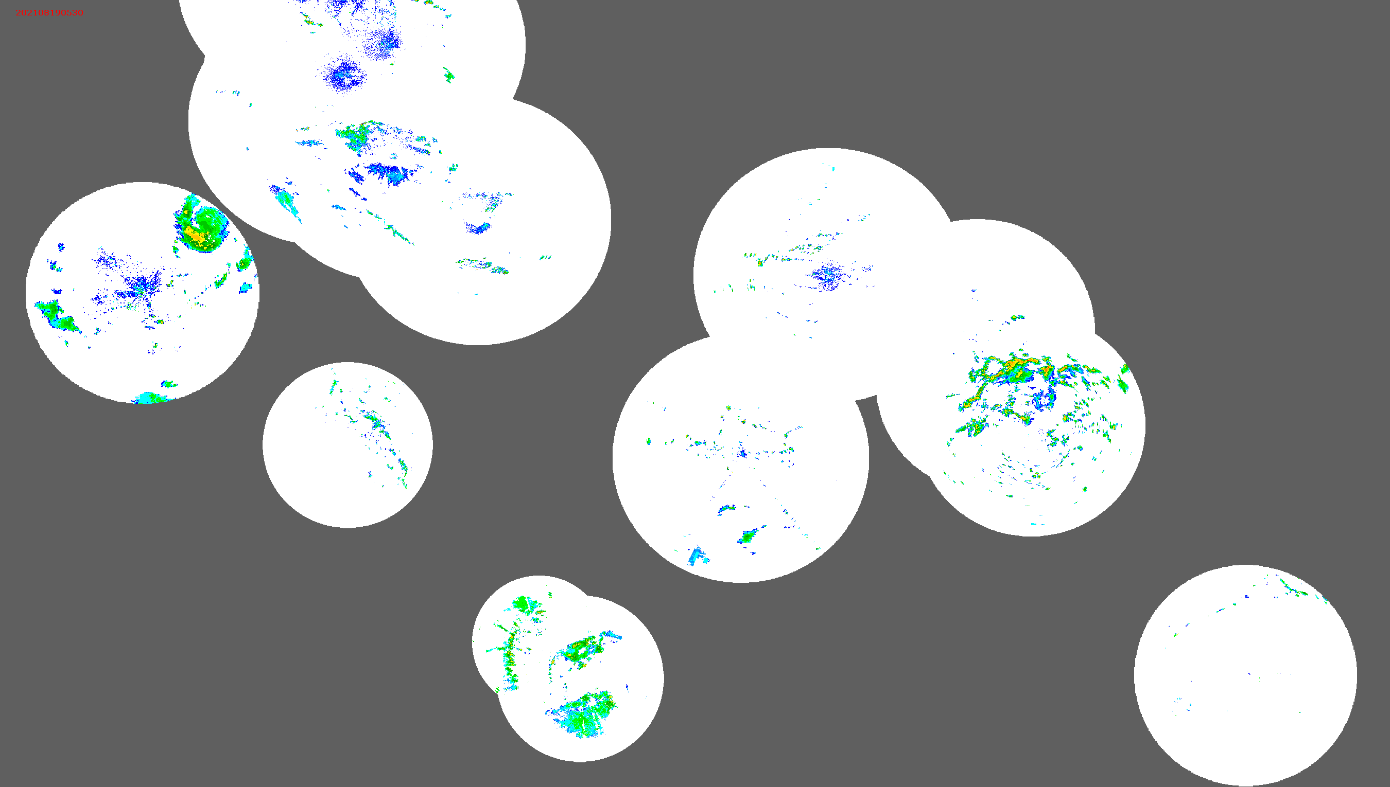 Barbados Weather Caribbean Radar Mosaic Animation for Grace (2021)