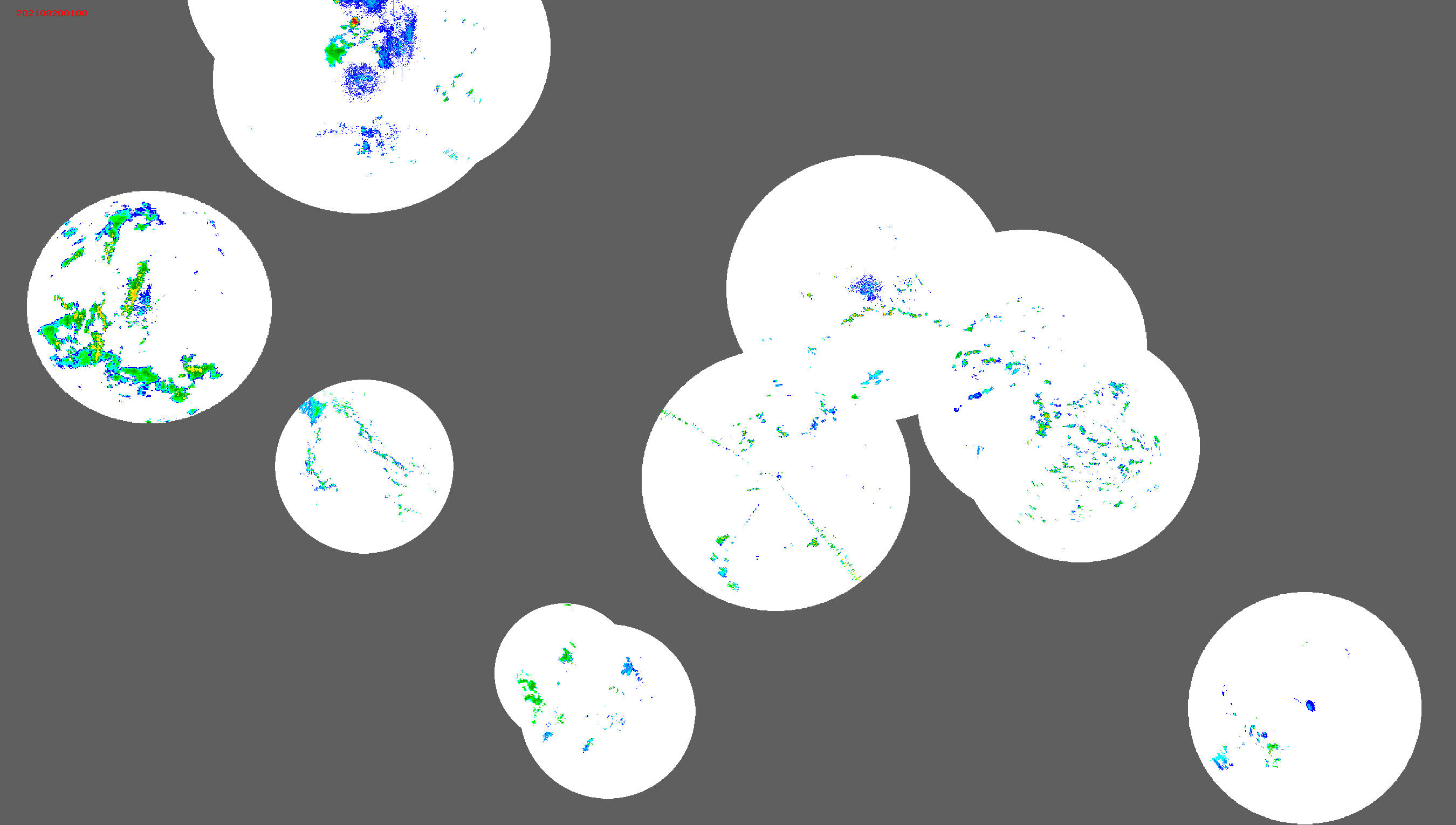 Barbados Weather Caribbean Radar Mosaic Animation for Grace (2021)