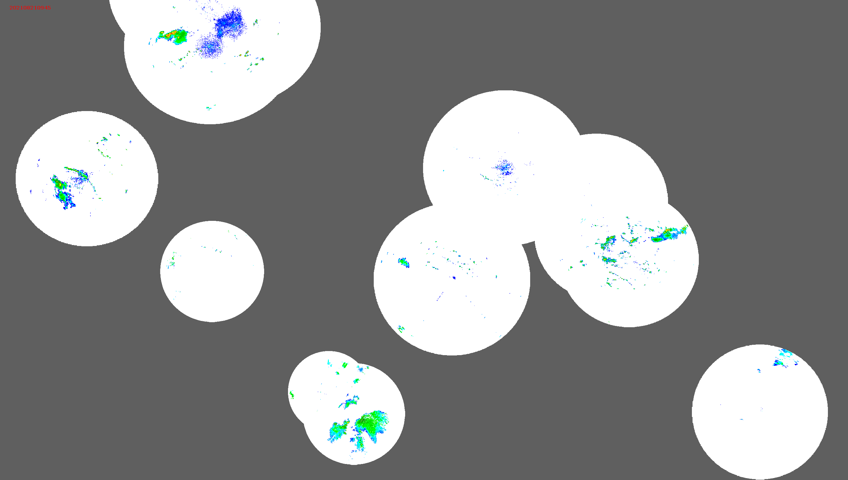 Barbados Weather Caribbean Radar Mosaic Animation for Grace (2021)