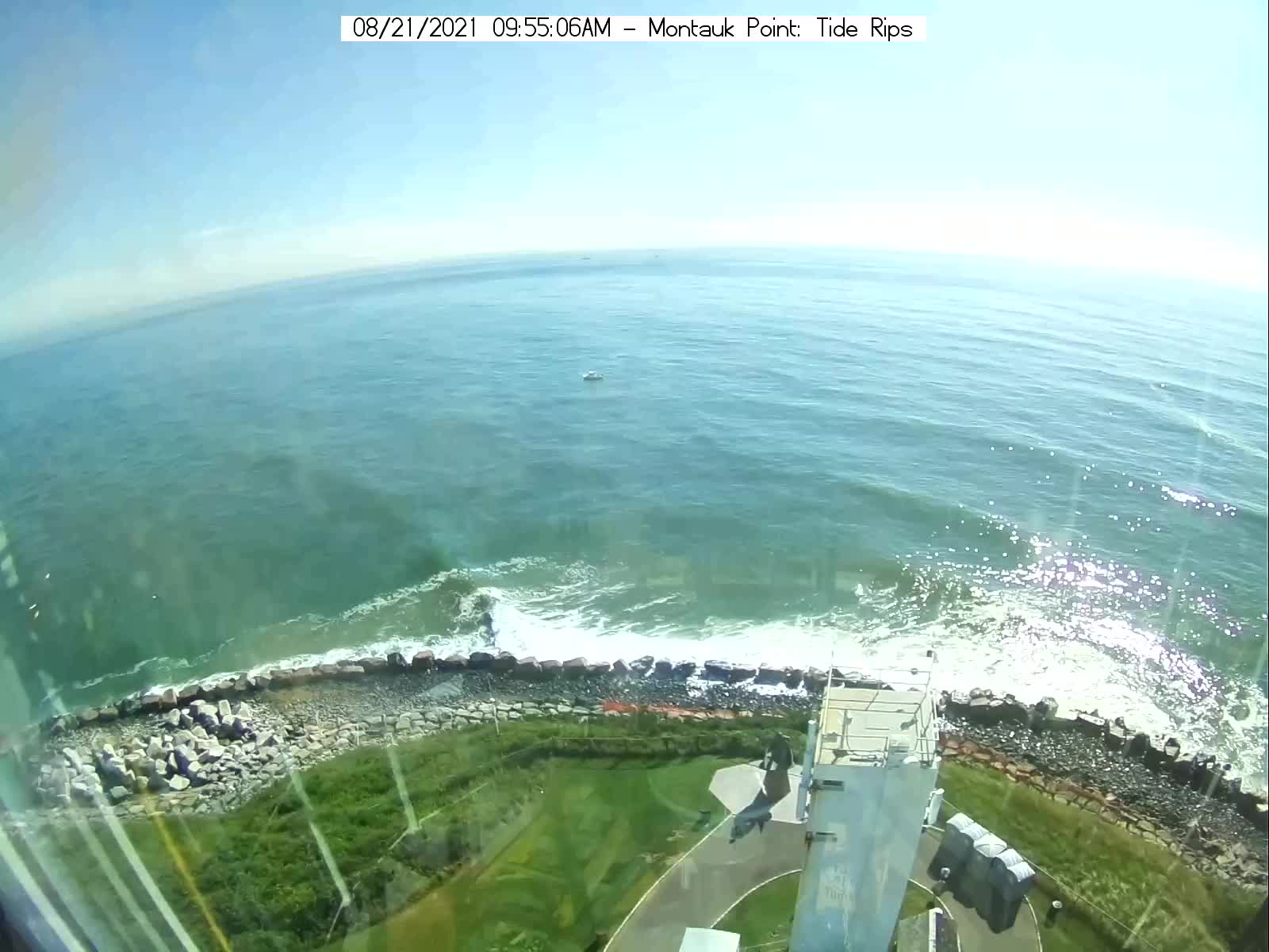 Montauk Point Lighthouse Tide Rips Henri (2021)