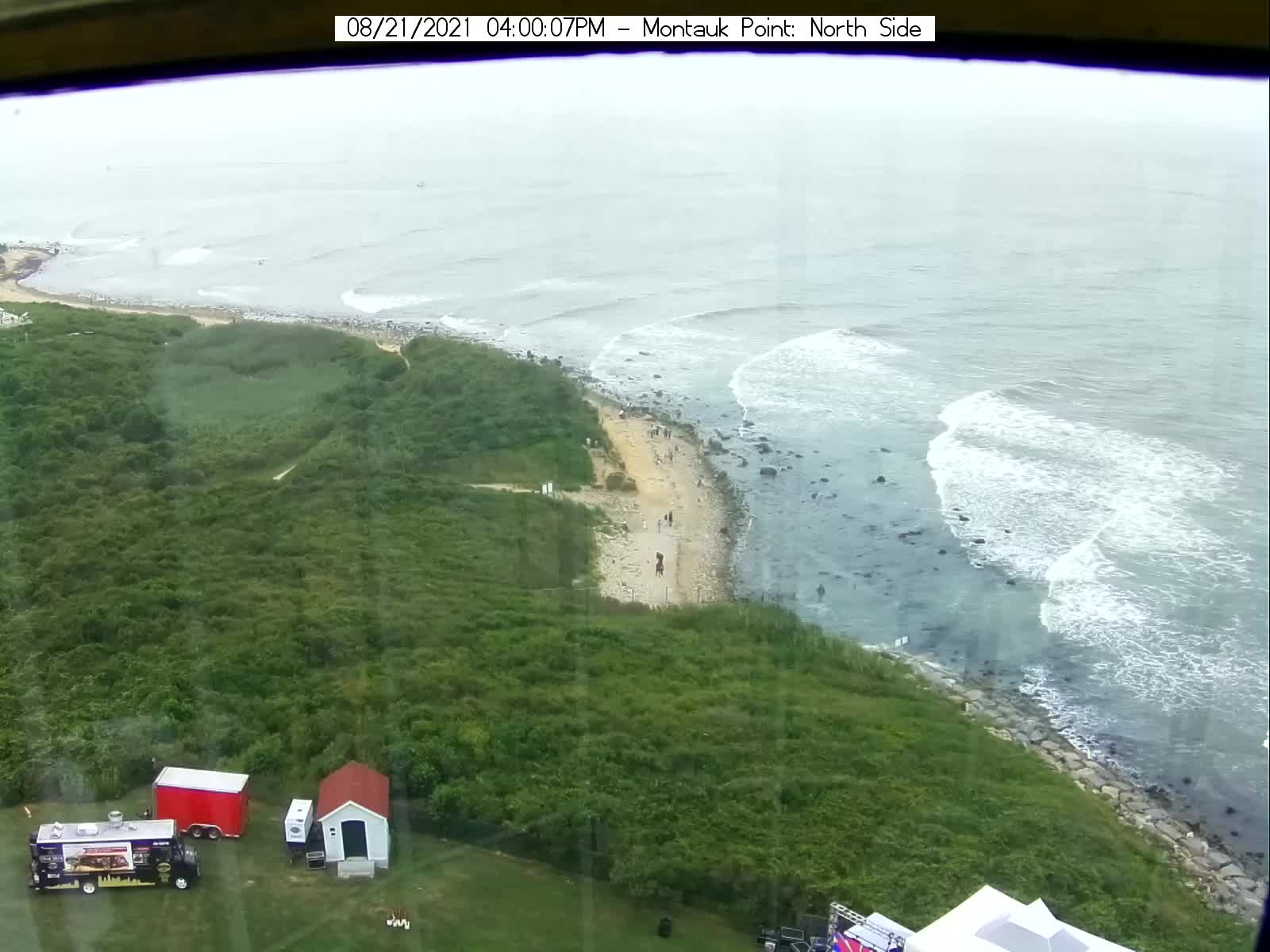 Montauk Point Lighthouse North Side Henri (2021)