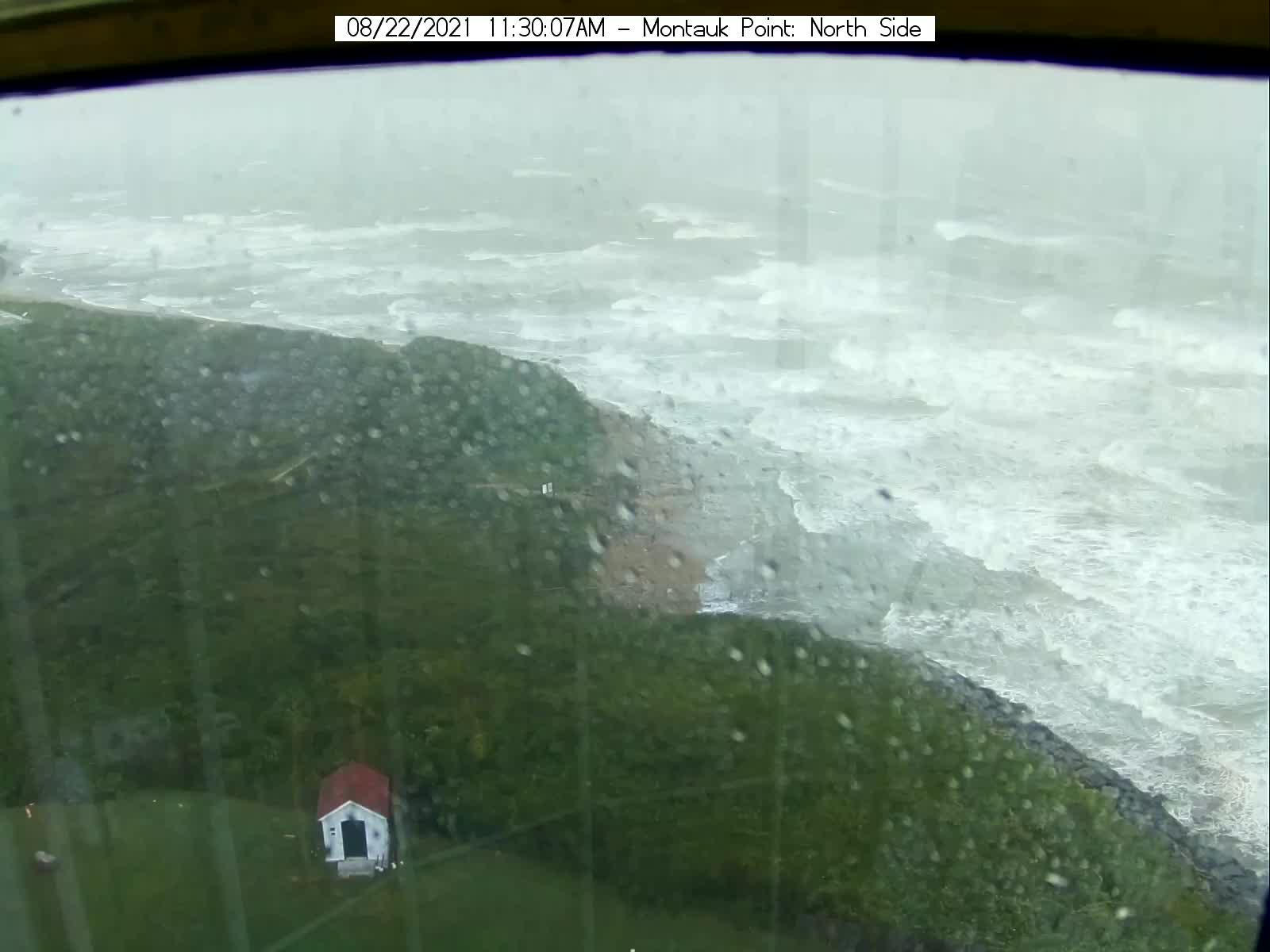 Montauk Point Lighthouse North Side Henri (2021)