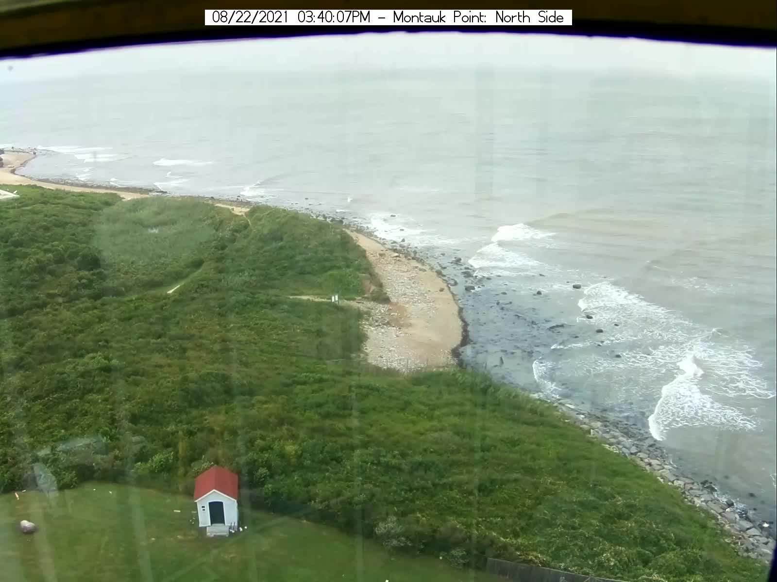 Montauk Point Lighthouse North Side Henri (2021)
