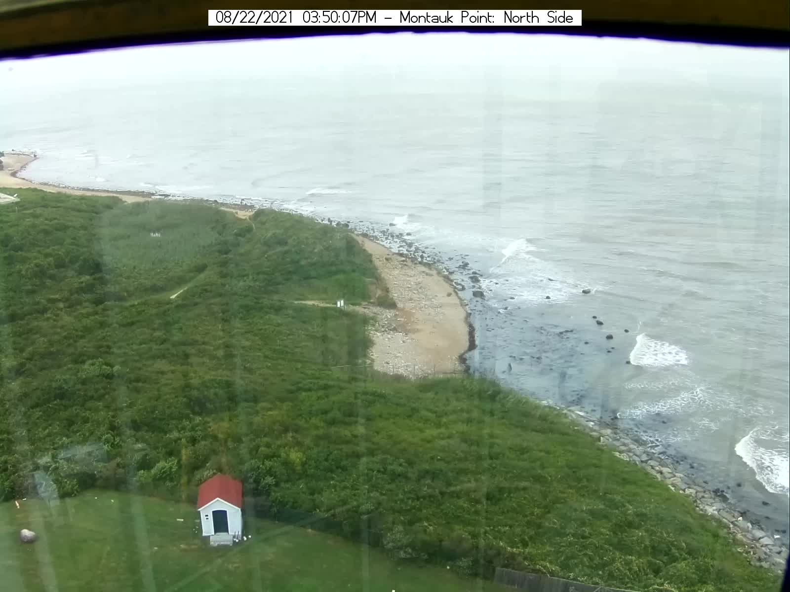 Montauk Point Lighthouse North Side Henri (2021)