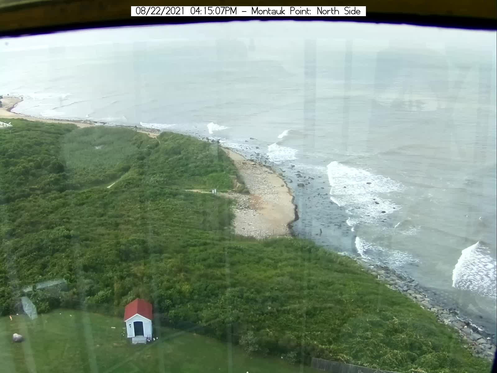 Montauk Point Lighthouse North Side Henri (2021)