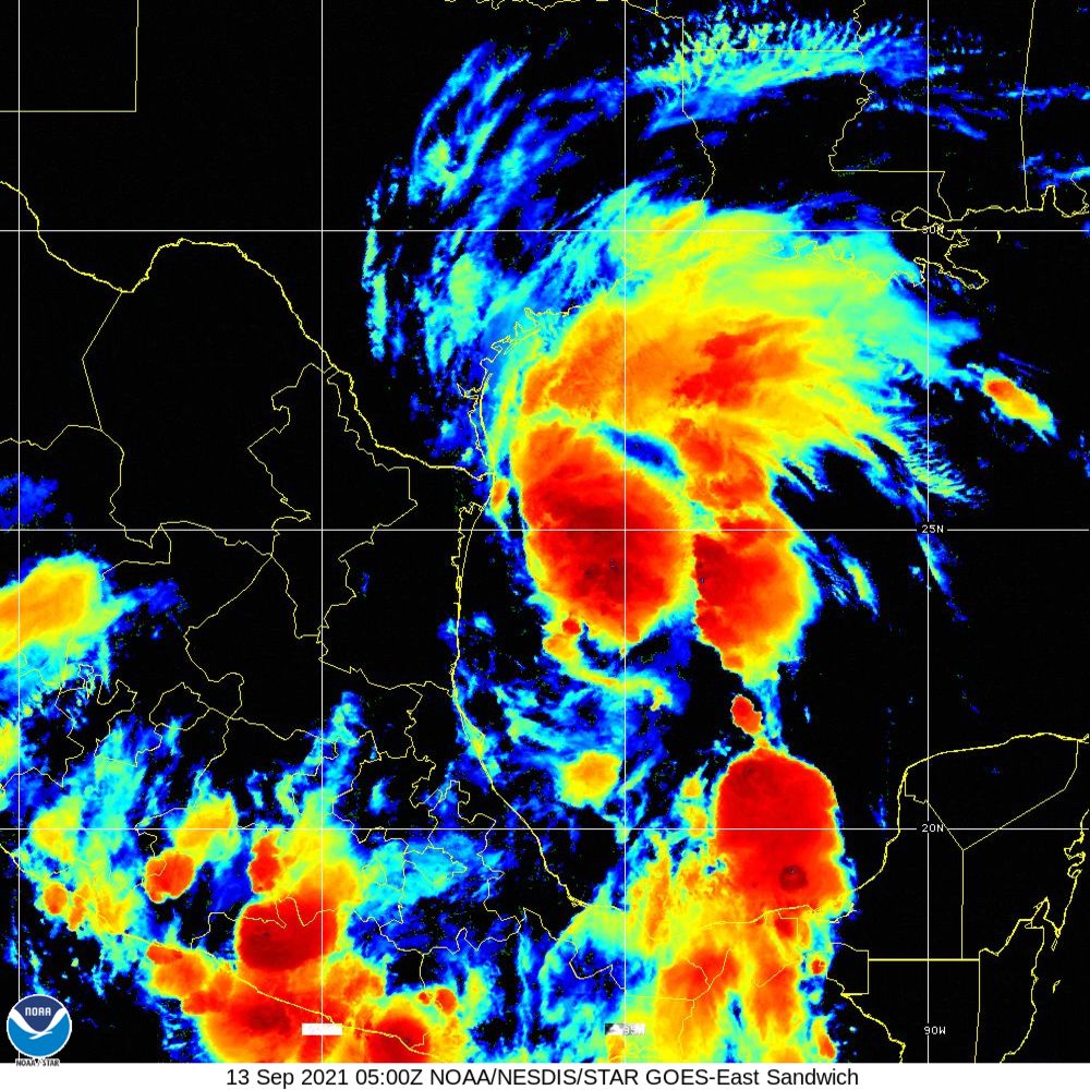 Nicholas Satellite Image Recording (2021)