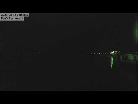 Roys Restaurant Steinhatchee Camera Recording of Fred (2021) Approach
