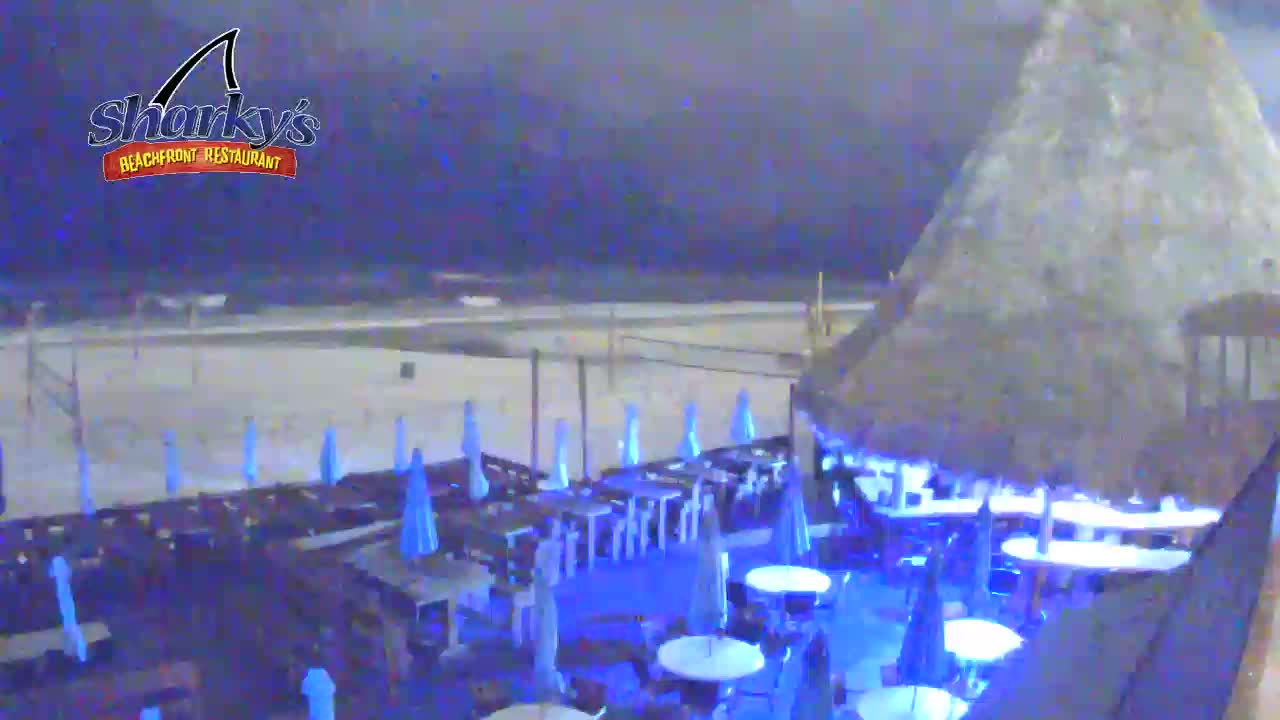 Sharky's Beachfront Restaurant PCB Deck Cam Fred (2021)