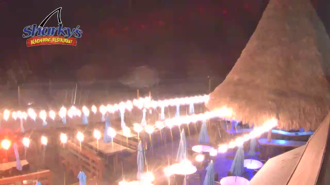 Sharky's Beachfront Restaurant PCB Deck Cam Fred (2021)