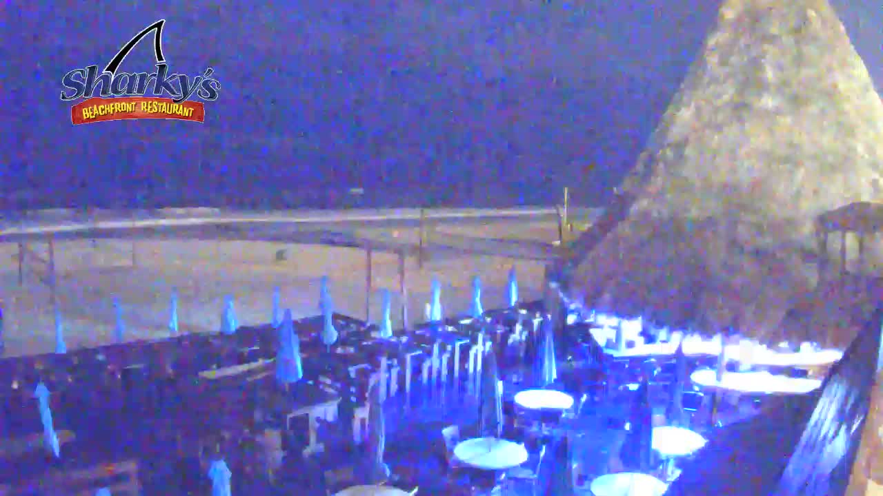 Sharky's Beachfront Restaurant PCB Deck Cam Fred (2021)