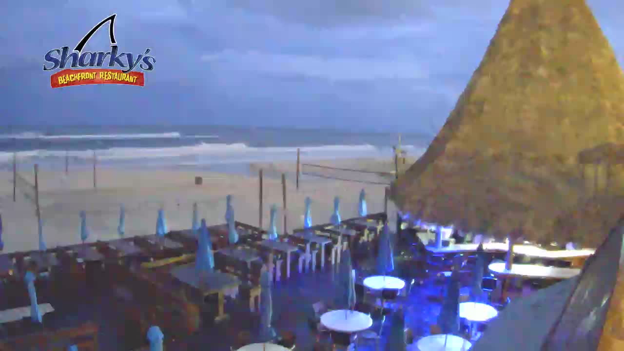 Sharky's Beachfront Restaurant PCB Deck Cam Fred (2021)