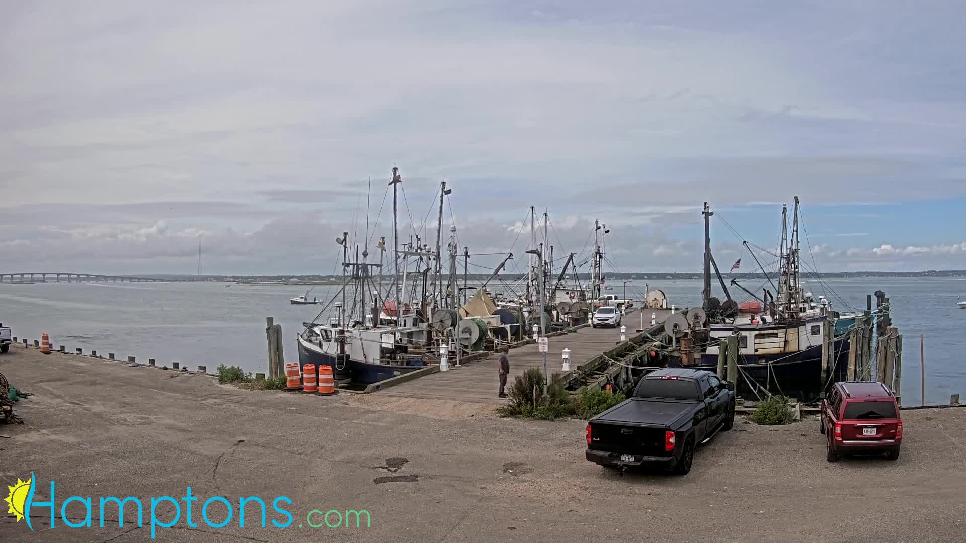 Shinnecock Fishing Dock, Hampton Bays, New York Henri (2021)