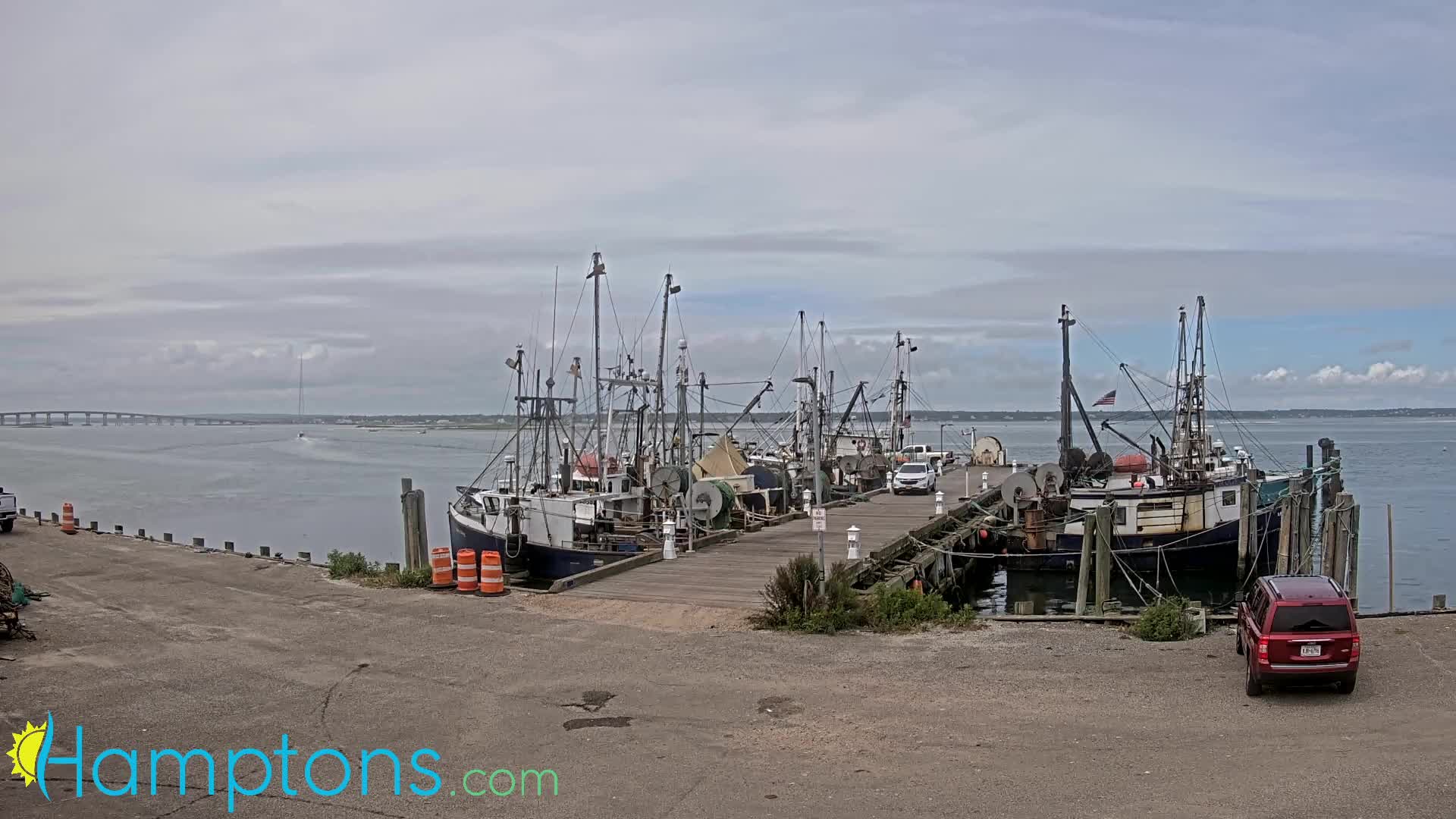 Shinnecock Fishing Dock, Hampton Bays, New York Henri (2021)