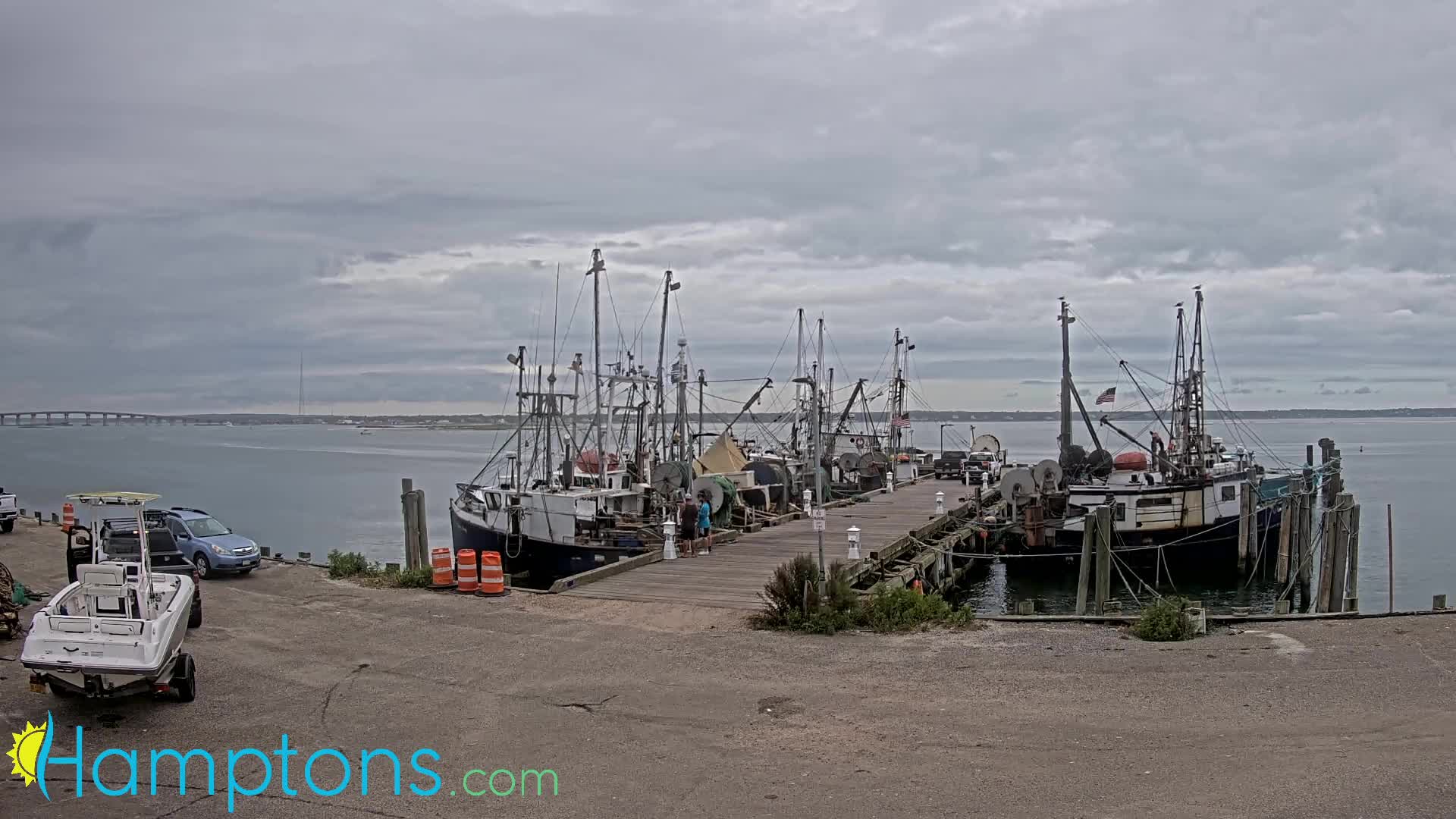 Shinnecock Fishing Dock, Hampton Bays, New York Henri (2021)